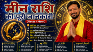 मीन राशि (Pisces / Meen) – स्वभाव, अध्यात्म, भावनाएँ और सम्पूर्ण जानकारी