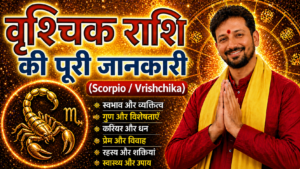 वृश्चिक राशि (Scorpio) – स्वभाव, रहस्य, शक्ति और सम्पूर्ण जानकारी