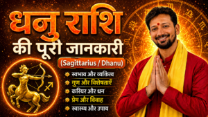 धनु राशि (Sagittarius / Dhanu) – स्वभाव, ज्ञान, धर्म और सम्पूर्ण जानकारी