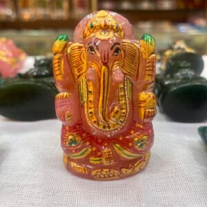 Rose Quartz Ganesh